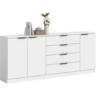 VCM Kopenhagen 185 x 80 x 35 cm Weiß