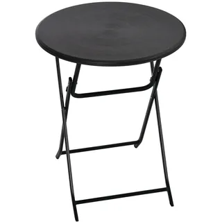 Outsunny Klapptisch Ø60 cm Dunkelgrau