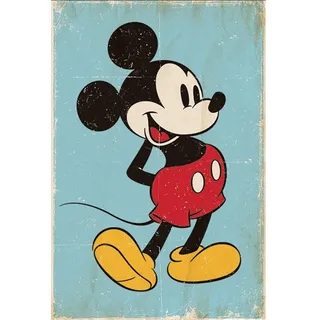 Mickey Mouse 'Retro' Maxi Poster,61 x 91.5 cm
