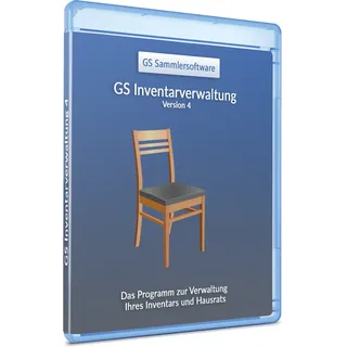 GS Inventarverwaltung 4 - Software zur Verwaltung von Inventar