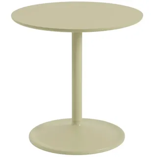 Muuto - Soft Beistelltisch, Ø 48 cm, H 48 cm, beigegrün