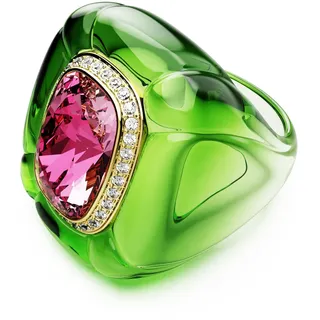 Swarovski Dulcis Kollektion Cocktailring, Kissenform-Schliff, Pavé, Mehrfarbig