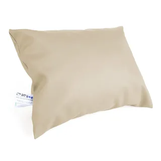 Sport-Tec Kopfkissen, Couchkissen, Therapiekissen, Sitzkissen, Stützkissen aus Kunstleder, 45x35x9 cm, Sisal - Beach