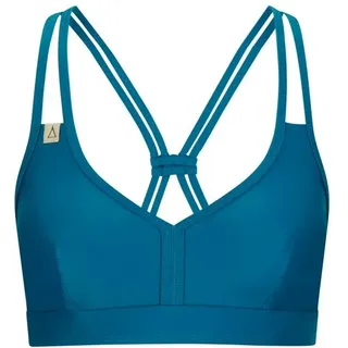 INASKA - Women's Top Wild - Bikini-Top Gr 3XL blau