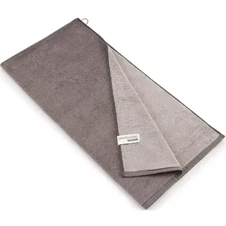 Bassetti New Shades Duschtuch aus 100% Baumwolle in der Farbe Grau G1, Maße: 70x140 cm - 9327866