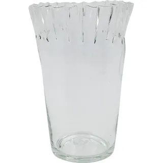 Fold Vase 28 cm transparent