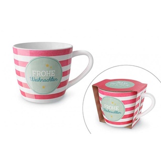 la vida Maxi Porzellanbecher - Frohe Weihnachten 400ml