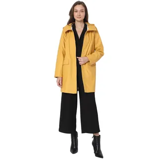 VERO MODA Damen Vmasta 3/4 Teddy Coated Jacket Noos Mantel, Amber Gold, S EU - S