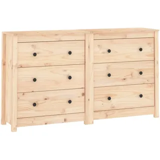 vidaXL Sideboard 140 x 80 x 35 cm Braun