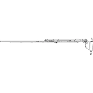 Maco Winkelbandschere MAMMUT 220kg Gr. 670 12/20-13, silber, links