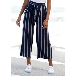 LASCANA Culotte Paperbag Blau 46