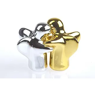 Salz- und Pfeffer Engel mini in gold/silber die wohl süßesten Salzstreuer der Welt, die sehr besonderen Salz- und Pfefferstreuer 5cm hoch