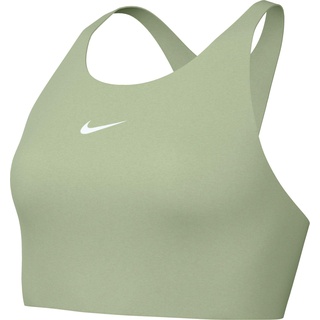 Nike Damen Dri-fit Alate Curve T-Shirt, Honeydew/Weiß, M