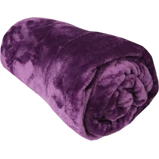 BestLivings Kuscheldecke Celina Violett 60 x 80 cm