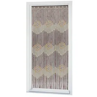 Bambusvorhang Holzperlen, Bambusperlen-Vorhang aus echter Handarbeit