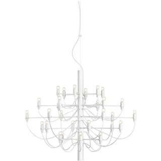 Flos 2097/30 Kronleuchter Frosted Bulbs Matt White