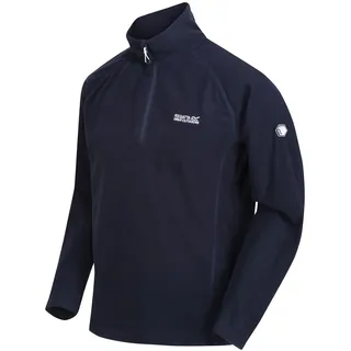 Regatta Montes leichte Mikrofleecejacke für Herren mit halbem Reißverschluss XL blau (marineblau)