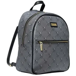 U.S. Polo Assn. Cityrucksack US.Polo ASSN. Hampton Backpack Bag printed PU Black grau