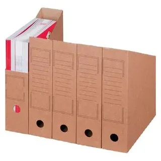 Smartboxpro Stehsammler 226104020, A4, Pappe, braun, 20 Stück