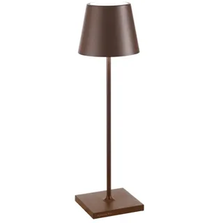 Zafferano Akkuleuchte Poldina Pro 38 cm Rost