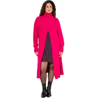 Ulla Popken Damen Pullover | Große Größen, Plus Size, Long-Pullover, A-Linie - 46-48