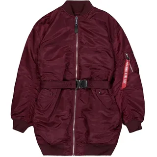 ALPHA INDUSTRIES Jacke brombeer XS