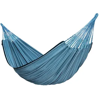 La Siesta Hängematte, Blau, Textil, 180x400 cm, Gartenmöbel, Hängematten