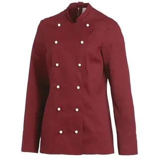 Damen-Kochjacke Langarm "08/2518" - 54 - bordeaux