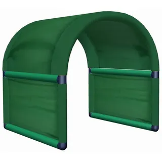 move and stic TIPSI Tunnel Spielzelt Krabbeltunnel Versteck Konstruktions-Spielset, erweiterbar, umbaubar, Indoor & Outdoor, Made in Germany grün