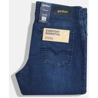 Atelier GARDEUR 5-Pocket-Jeans NEVIO - Regular Fit Everyday Essential Denim blau 33W / 34L