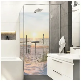 mySPOTTI Duschrückwand Shower Sunset Sonnenuntergang Strand 255 x 100 cm SH-255100-1969-HB