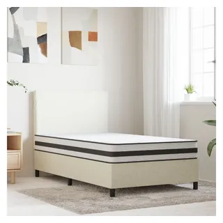 vidaXL Matratze Bonnell-Federkern Mittel 100x200 cm