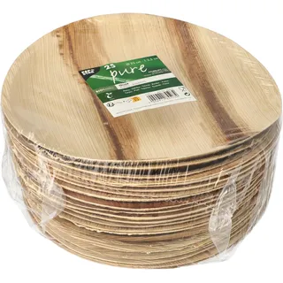 Papstar Palmblatt-Teller Ø 23 cm 25 St. Natur