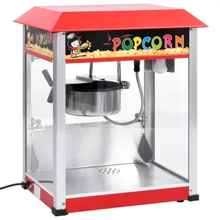vidaXL Popcornmaschine mit Teflon-Kochtopf 1400 W
