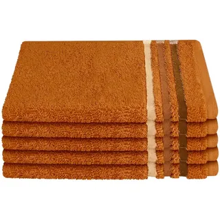SCHIESSER Skyline Color Handtuchset 5-tlg. orange