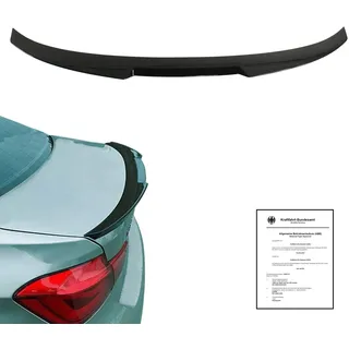 JOM Heckspoiler 3er F30 Limo schwarz glänzend mit ABE passend für BMW 3er (F30) Limo, 2011-2019
