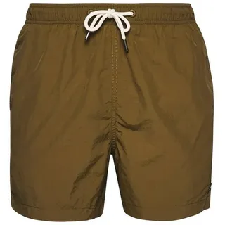 Superdry Badeshorts - Dark Olive - L