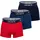 Boxershorts blau/rot XXL