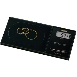 TANITA 1479Z – Mini-Digitalwaage 0,01 g – Kompakte Präzisionswaage für Küche, Kaffee & Feinmessungen – 200 g Kapazität, LCD-Display