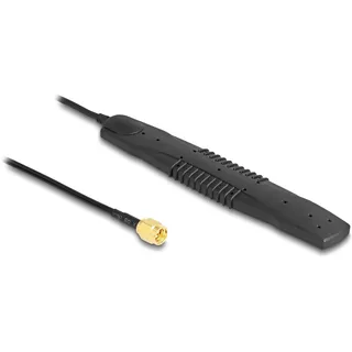 DeLock 5G LTE WLAN Antenne SMA Stecker 2,5 dBi omnidirektional schwarz