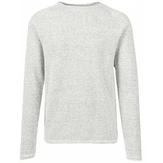 JACK & JONES Hill Knit Pullover Light Grey Melange XS