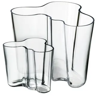 Iittala Aalto Vase set 160+95mm klar