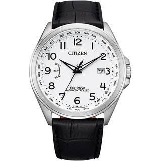 Citizen CB0250-17A Eco-Drive Funk-Solaruhr für Herren mit Lederband