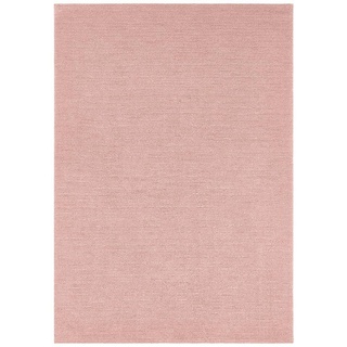 Teppich Kurzflor Teppich Supersoft Altrosa, MINT RUGS, rechteckig, Höhe: 10 mm rosa 80 cm x 150 cm x 10 mm