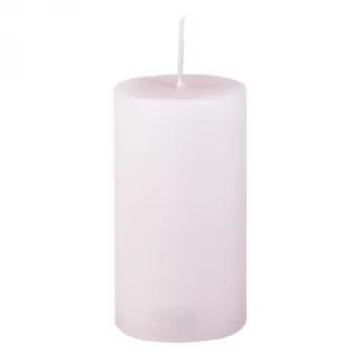 Sovie CANDLES Stumpenkerze in Rosa Ø 50 mm x H 100 mm - 12 Stück - Brenndauer ca. 28 Std.