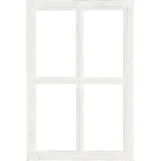 Vintage POSIWIO Fenster weiß - (B)40 x (H)60 cm