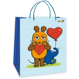 Trötsch Verlag Trötsch Die Maus Maus und Elefant Geschenktasche groß 3D