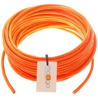 maxgo® PUR-Leitung H07BQ-F Orange 3G2,5 (3x2,5 mm) 20m Elektro-Kabel, (2000 cm)