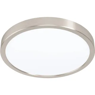 EGLO LED-Aufbauleuchte Zigbee Fueva-Z Rund Weiß Nickel 19,5 W