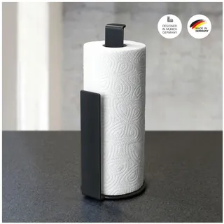 Enjoy design RacknRoll Küchenrollenhalter, Küchenrollenhalter, Grau